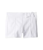 Janie And Jack Basic Bow Shorts (toddler/little Kids/big Kids) (white) Girl's Shorts