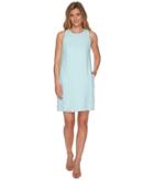 Tommy Bahama Two Palms Sleeveless Short Dress (aqua Mist) Women's Dress