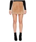 Blank Nyc Real Suede Mini Skirt In Desert Sand (desert Sand) Women's Skirt