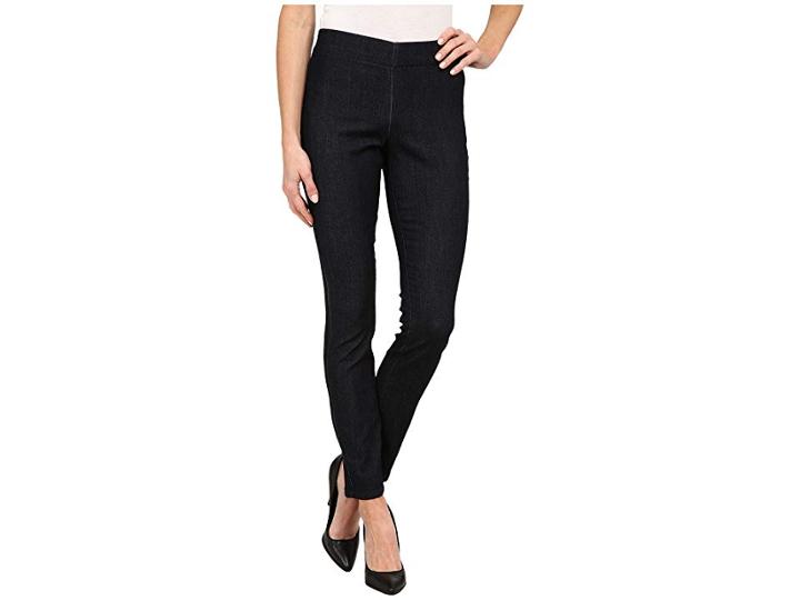 Nydj Poppy Pull On Leggings In Dark Enzyme (dark Enzyme) Women's Jeans
