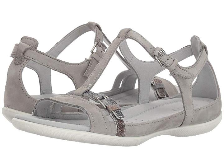 Ecco Flash Buckle Sandal (wild Dove/wild Dove) Women's Sandals