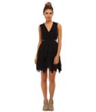 Free People Honeysuckle Dress (black) Women's Dress