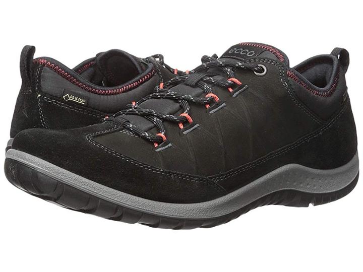 Ecco Sport Aspina Low Gtx (black/black) Women's Shoes