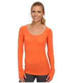 Marmot Helen L/s (orange Coral) Women's Clothing