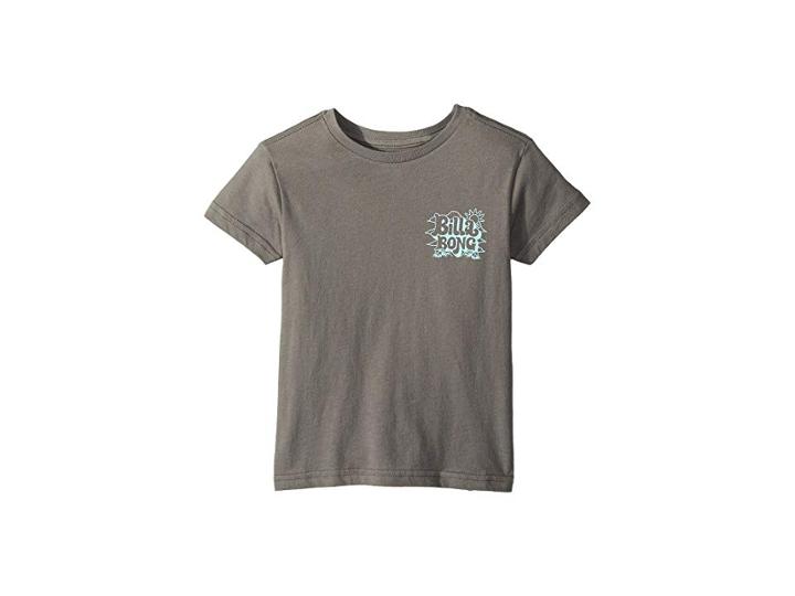 Billabong Kids Groovy T-shirt (toddler/little Kids) (pewter) Boy's T Shirt