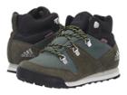 Adidas Outdoor Kids Cw Snowpitch (little Kid/big Kid) (base Green/night Cargo/ash Silver) Boys Shoes