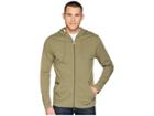 White Sierra Bug Free Jersey Full Zip Hoodie (deep Lichen Green) Men's Sweatshirt