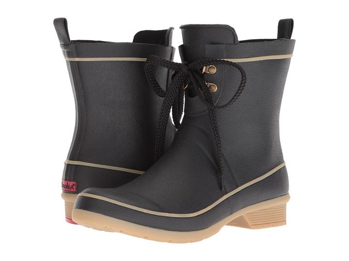 Chooka Whidbey Bootie (black) Women's Rain Boots