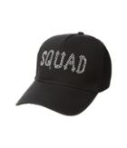 Betsey Johnson Rock Squad Baseball Hat (black) Caps