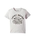 Lucky Brand Kids Short Sleeve Graphic Tee (little Kids/big Kids) (starlight) Boy's T Shirt