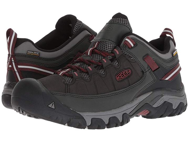 Keen Targhee Exp Wp (raven/fried Brick) Men's Shoes