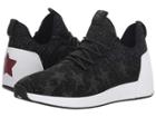 Ash Jaguar (black Knit/old Silver/black Stretch Lycra) Women's Lace Up Casual Shoes