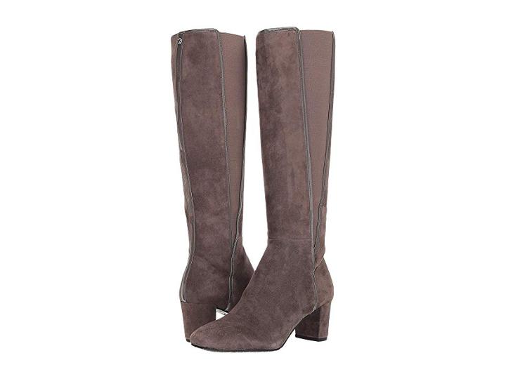 Donald J Pliner Jamey (dark Taupe Kid Suede) Women's Dress Boots
