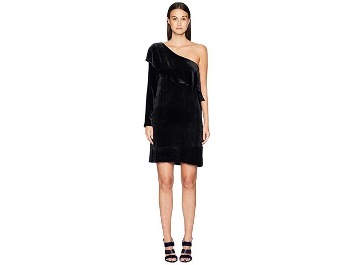 Nicole Miller One Shoulder Dress (black) Women's Dress
