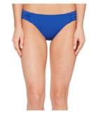 Tommy Bahama Pearl Side-shirred Hipster Bikini Bottom (old Royal) Women's Swimwear