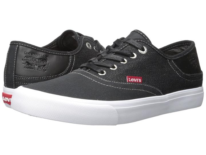 Levi's(r) Shoes Monterey Canvas Denim (black) Men's  Shoes