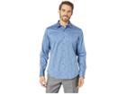 Robert Graham Haystack Sports Shirt (steel) Men's Clothing
