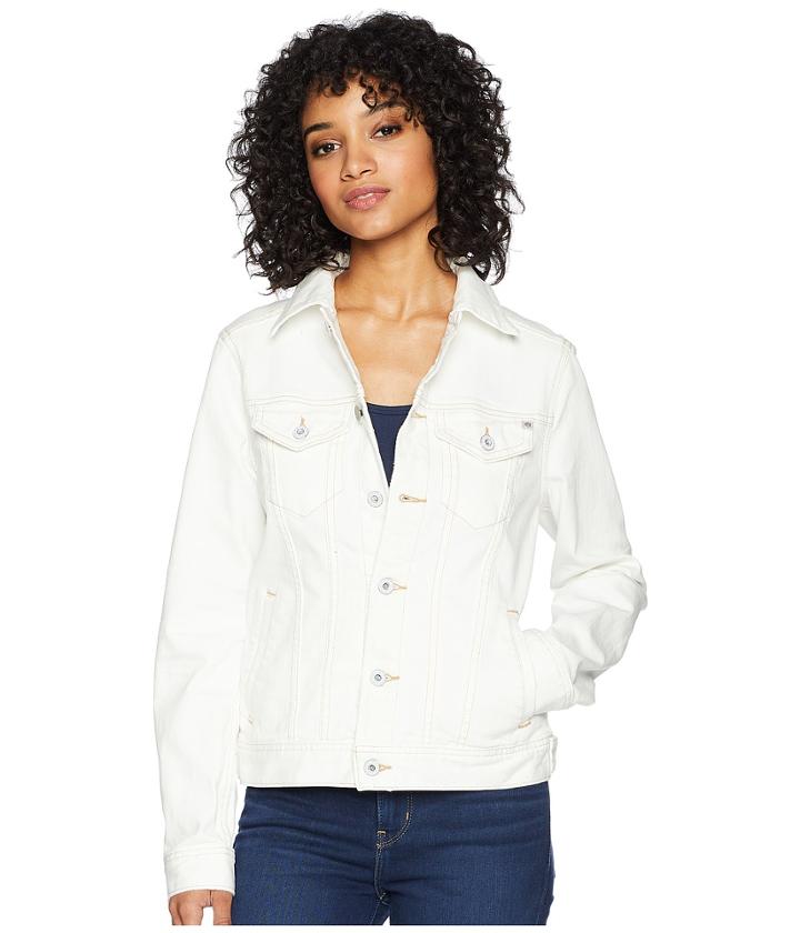 Ag Adriano Goldschmied Mya Jacket (1 Year Neutral White) Women's Coat
