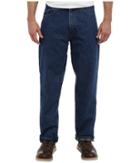 Carhartt Relaxed Fit Straight Leg Flannel Lined (darkstone) Men's Jeans