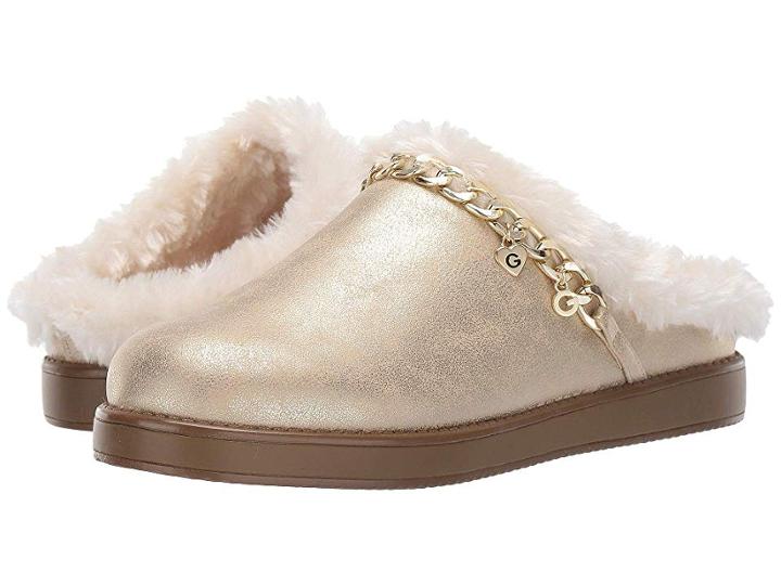 G By Guess Ariella 2 (light Gold) Women's Slippers