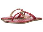 Bebe Parris (red Patent) Women's Sandals