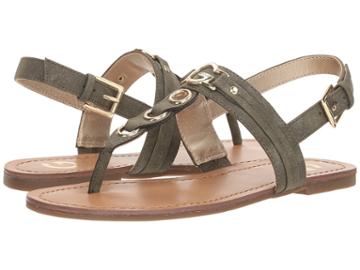 G By Guess Lesha (olive) Women's Sandals