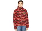 Columbia Mountain Side Heavyweight Fleece Full (garnet Red Print) Women's Fleece