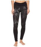 The North Face Pulse Tights (tnf Black Space Geo Print) Women's Casual Pants