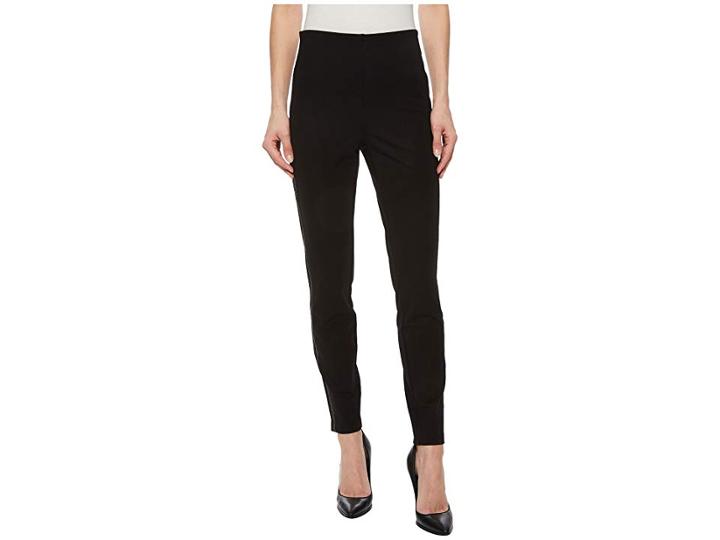 Tribal Knit Ponte 28 Pull-on Leggings With Side Insert (black) Women's Casual Pants
