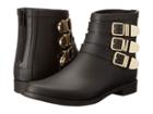 Loeffler Randall Rain Fenton (black/gold) Women's Zip Boots