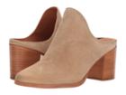 Frye Naomi Mule (beige Oiled Suede) Women's Clog/mule Shoes