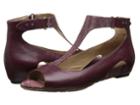 Tsubo Gerri Snake (sangria Suede) Women's Sandals