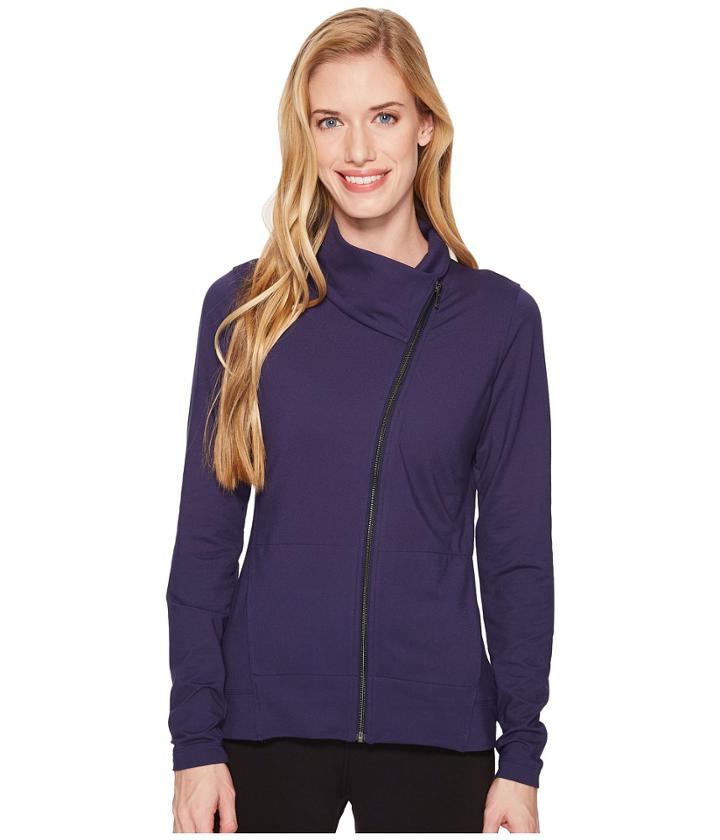 Lole Essential Cardigan (mirtillo Blue) Women's Sweater