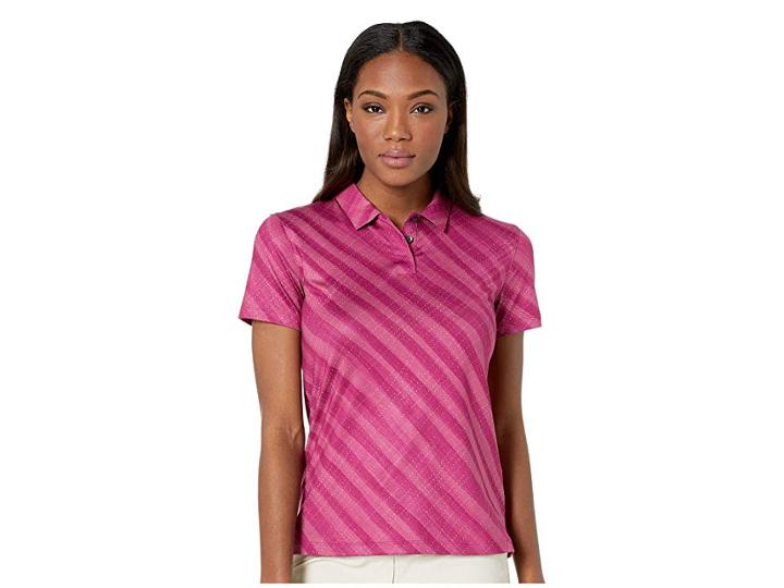 Nike Golf Dry Polo Short Sleeve Spring Print (true Berry/true Berry) Women's Short Sleeve Pullover