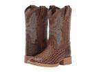 Ariat Kids Cowhand Adobe (toddler/little Kid/big Kid) (tan/rustic Sand) Cowboy Boots