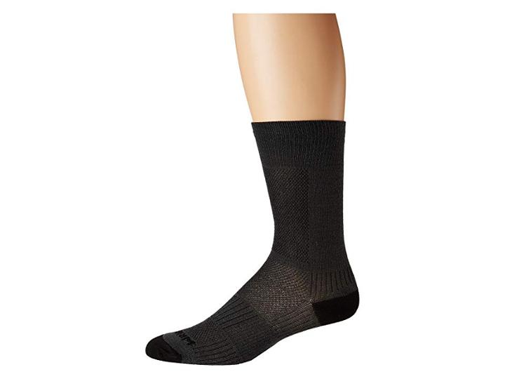 Wrightsock Coolmesh Ii Crew (ash) Crew Cut Socks Shoes