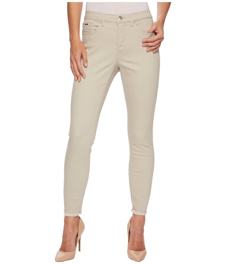 Fdj French Dressing Jeans Sunset Hues Olivia Slim Ankle In Stone (stone) Women's Jeans