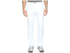 Adidas Golf Ultimate+ 3-stripes Pants (white/mid Grey) Men's Casual Pants