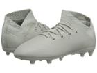 Adidas Kids Nemeziz 18.3 Fg Soccer (little Kid/big Kid) (ash Silver/white Tint) Kids Shoes