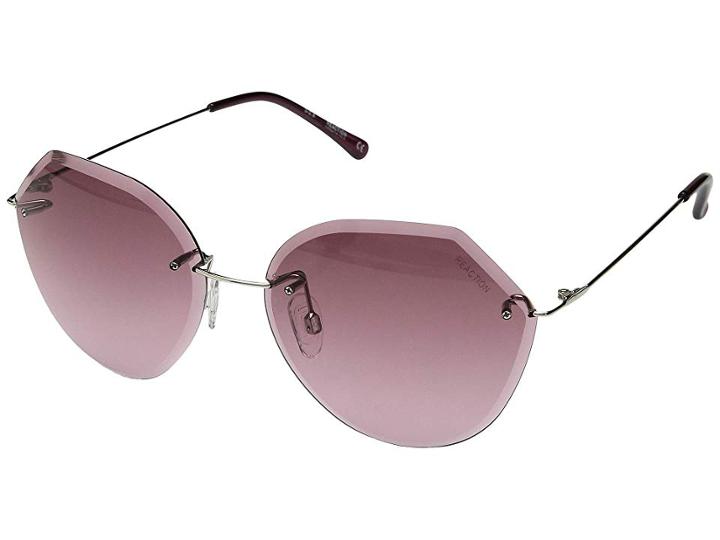 Kenneth Cole Reaction Kc2871 (shiny Light Nickeltin/gradient) Fashion Sunglasses