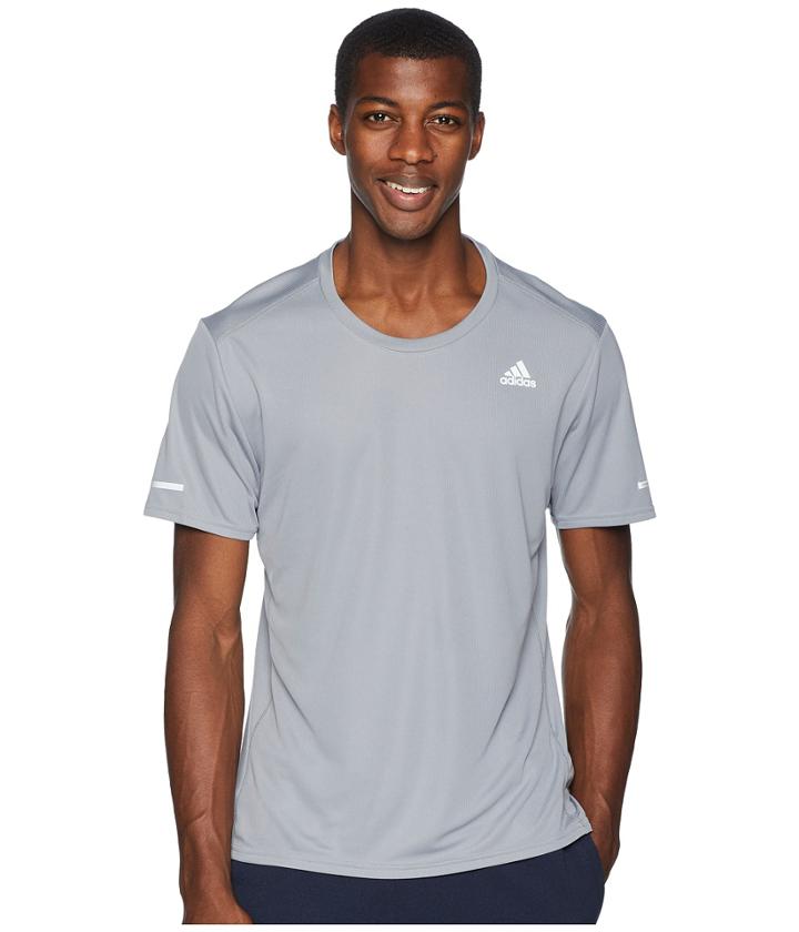 Adidas Run Tee (grey) Men's Workout