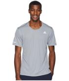 Adidas Run Tee (grey) Men's Workout