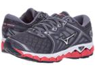 Mizuno Wave Sky (graystone/silver/paradise Pink) Girls Shoes