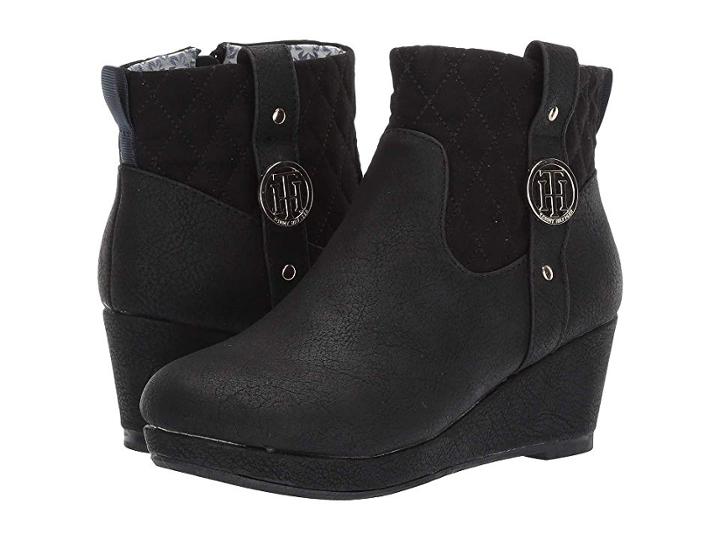 Tommy Hilfiger Kids Cate Meg (little Kid/big Kid) (black) Girl's Shoes