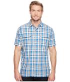 Kuhl Responsetm Short Sleeve Shirt (storm Blue) Men's Short Sleeve Button Up