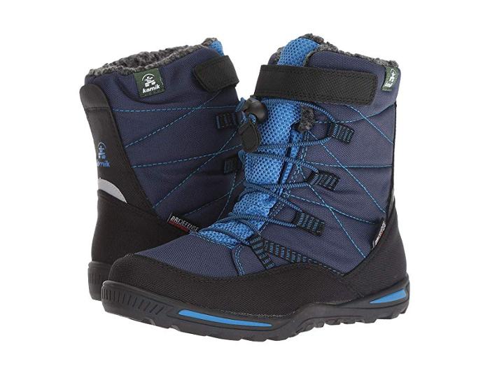 Kamik Kids Jace (little Kid/big Kid) (navy/blue) Boys Shoes