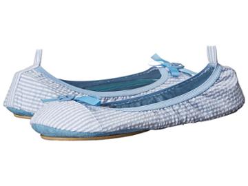 Bedroom Athletics Gina (blue Stripe) Women's Slippers