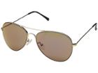 Kenneth Cole Reaction Kc1279 (gold/brown Mirror) Fashion Sunglasses