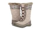 Columbia Kids Minxtm Mid Ii Waterproof Omni-heattm Print Boot (little Kid/big Kid) (ancient Fossil/violet Haze) Girls Shoes