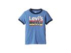 Levi's(r) Kids Waycross Applique Top (little Kids) (dutch Blue) Boy's Clothing